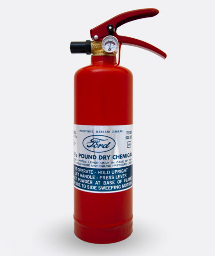 Ford Fire Extinguisher CP-2 Sticker