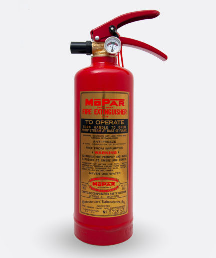 Mopar L-178 Fire Extinguisher Sticker