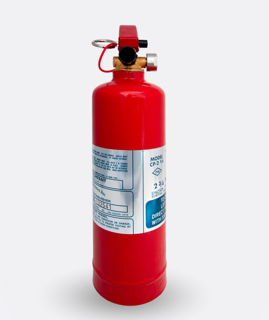 Rotunda Fire Extinguisher CP-2 Sticker