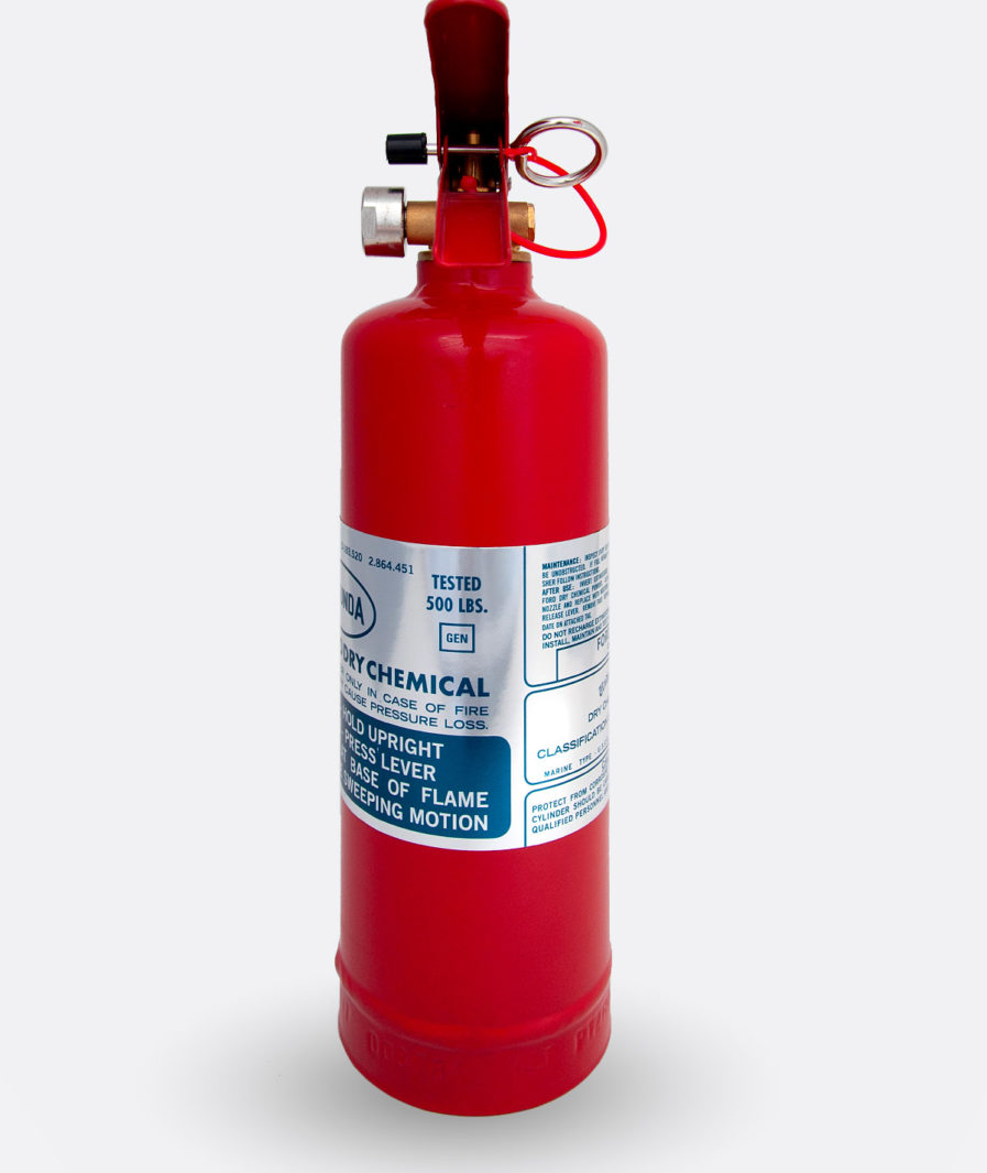 Rotunda Fire Extinguisher CP-2 Sticker