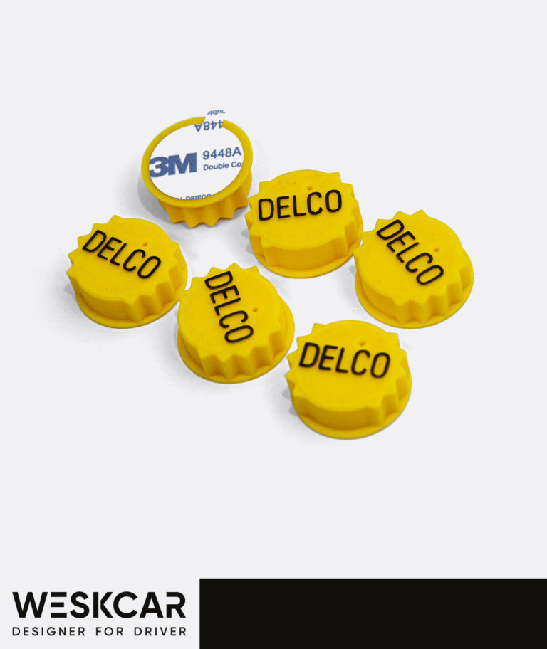 Delco Energizer Battery Original Equipment Glue Caps kit WESKCAR