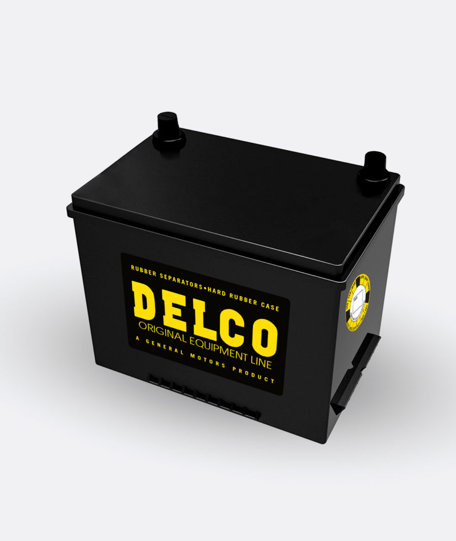 Delco Original Equipment sticker