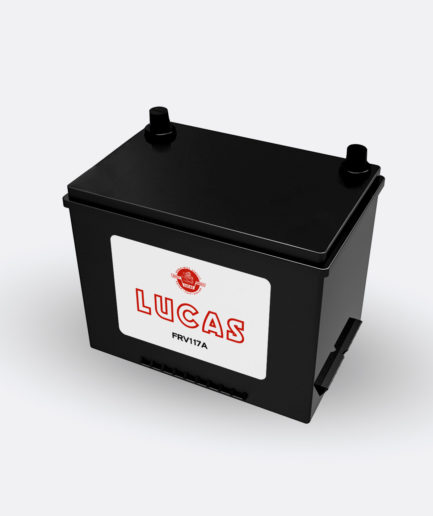 Lucas Battery FRV117A sticker