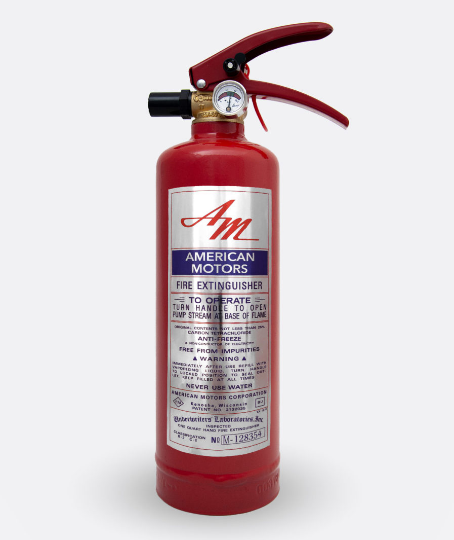 American Motors fire extinguisher